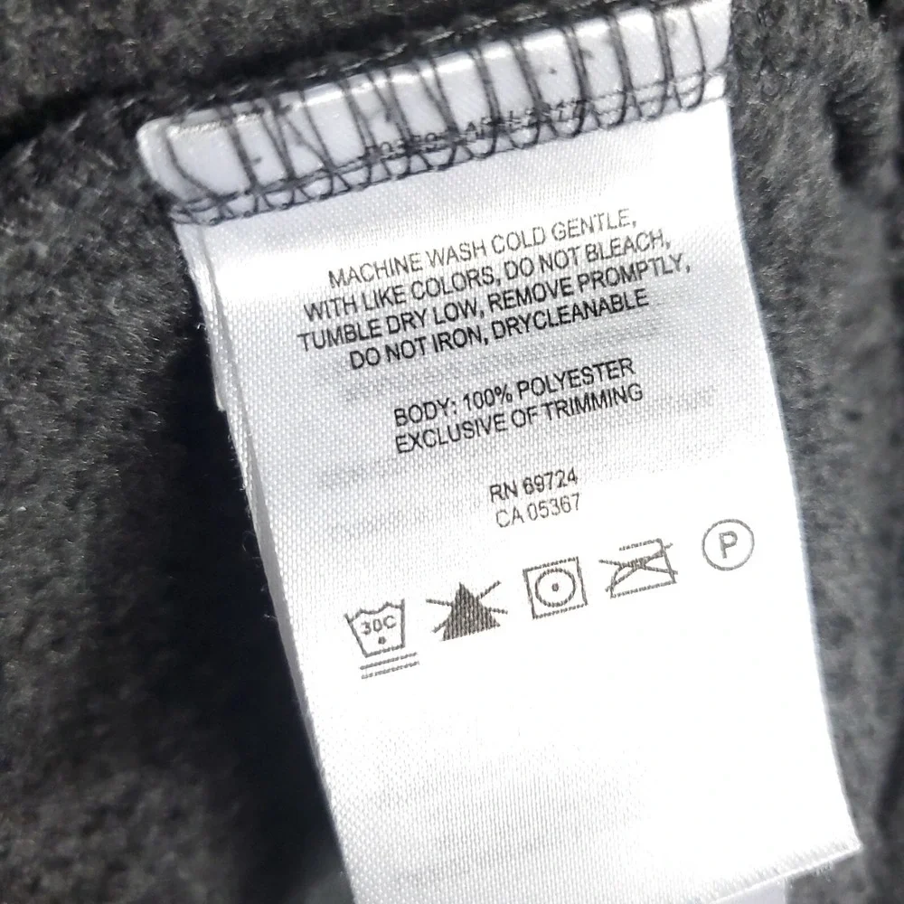 Columbia Sweater Womens Medium Gray Fleece Full Zip Up Jacket Sweatshirt - Picture 10 of 10